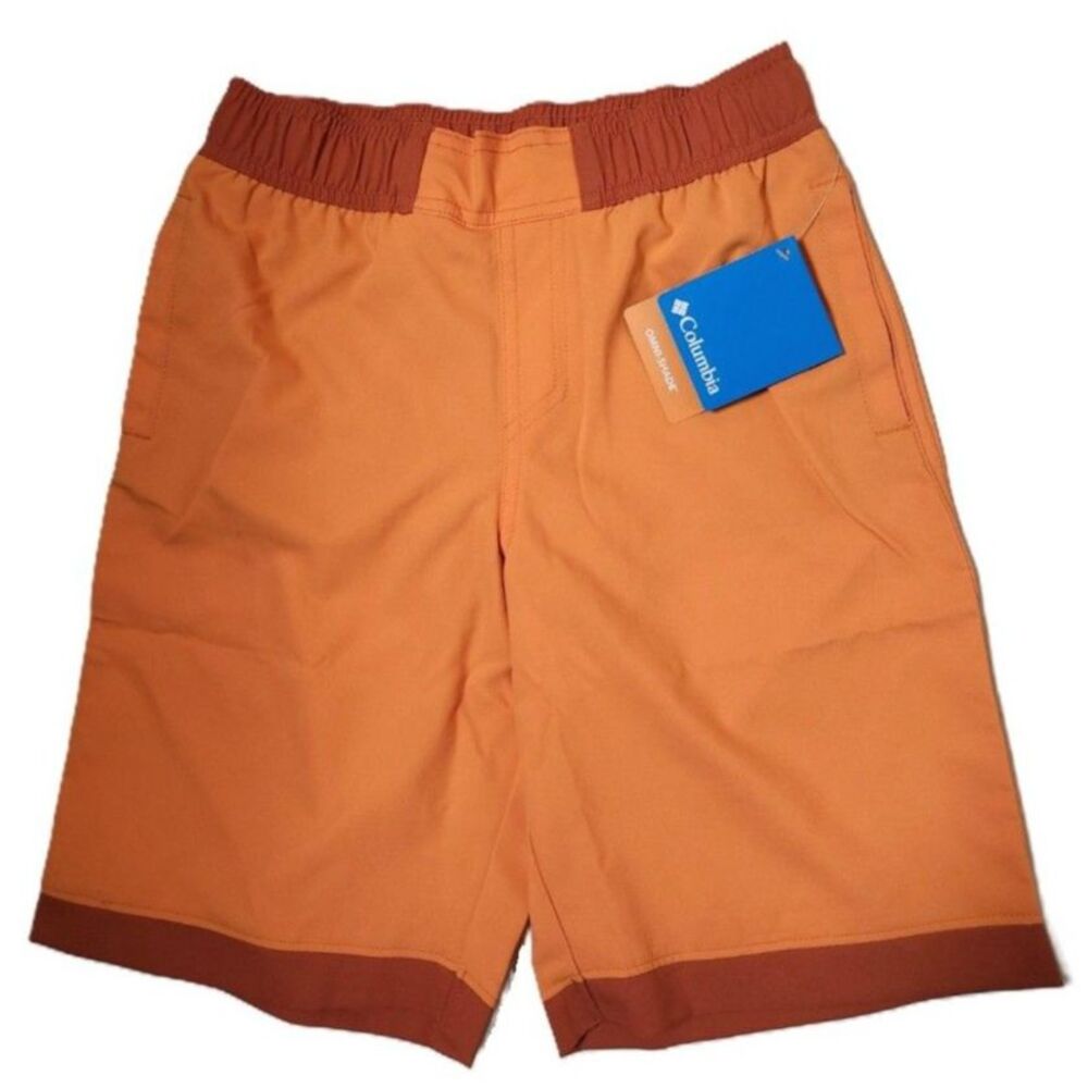 Columbia Sandy Shores Boardshort Youth Medium Orange Swim Shorts